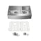 Kibi K1-DF36, Undermount Mount, Satin Finish K1-DF36 - alternate 1